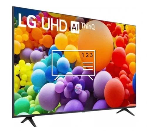 Organize channels in LG 55" 4K UHD 60Hz