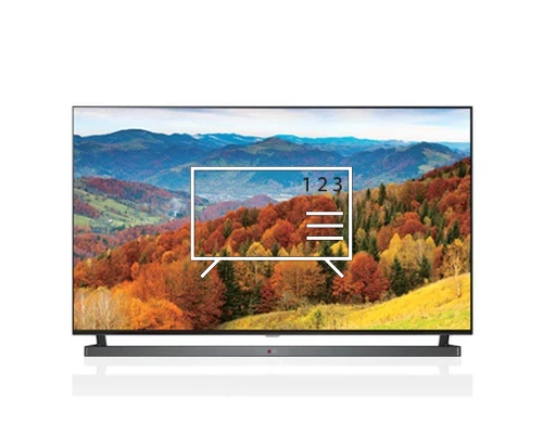 Organize channels in LG 55LB860V