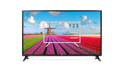 Organize channels in LG 55LJ5400