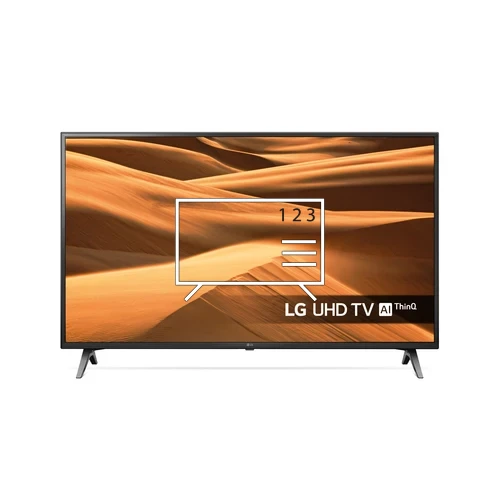 Trier les chaînes sur LG 55UM7000PLA