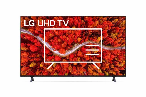 Organize channels in LG 55UP80009LR