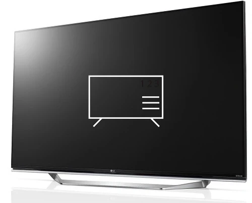 Organize channels in LG 60UF8559