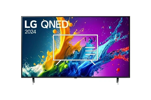 Organize channels in LG 65QNED80T3A