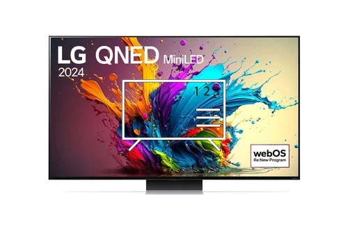 Trier les chaînes sur LG 65QNED91T3A