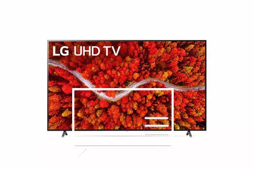 Organize channels in LG 75UP80003LR