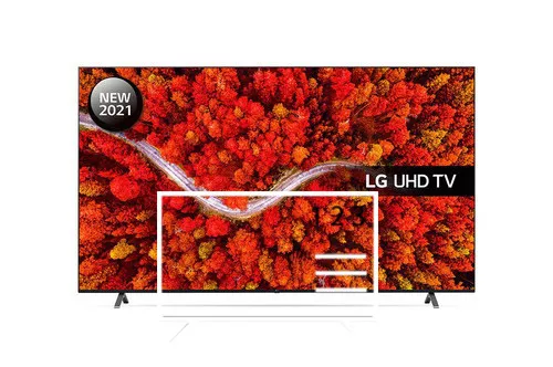 Organize channels in LG 75UP80006LR