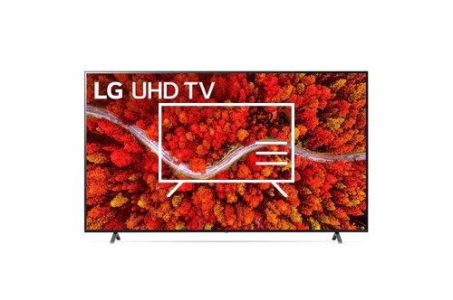Organize channels in LG 75UP80009LR