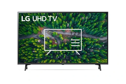 Trier les chaînes sur LG 76 Series