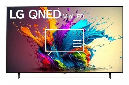 Organize channels in LG 86QNED90TUA