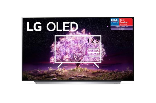 Organize channels in LG OLED48C12LA