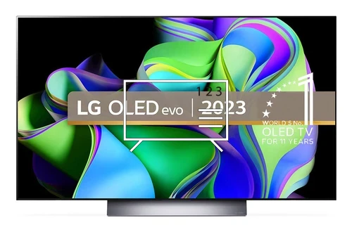 Organize channels in LG OLED48C34LA