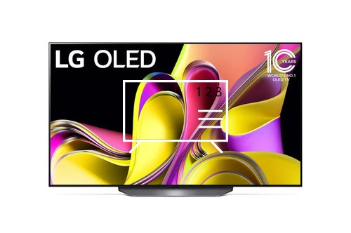 Organize channels in LG OLED55B33LA
