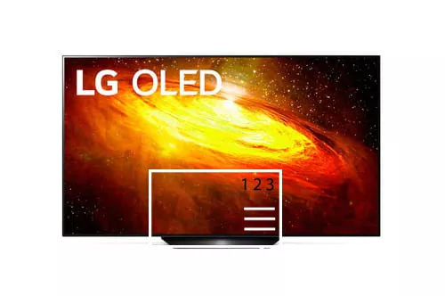 Organize channels in LG OLED55BX6LB-AEU