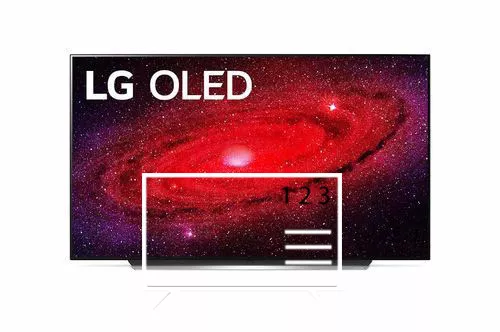 Organize channels in LG OLED55CX5LB