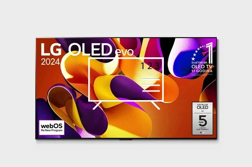 How to edit programmes on LG OLED55G42LW