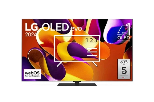 Organize channels in LG OLED55G43LS