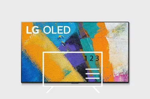 Ordenar canales en LG OLED55GX9LA