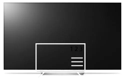 Organize channels in LG OLED65B7V