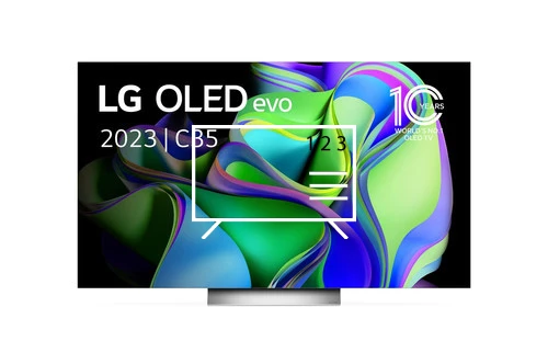 Organize channels in LG OLED65C35LA