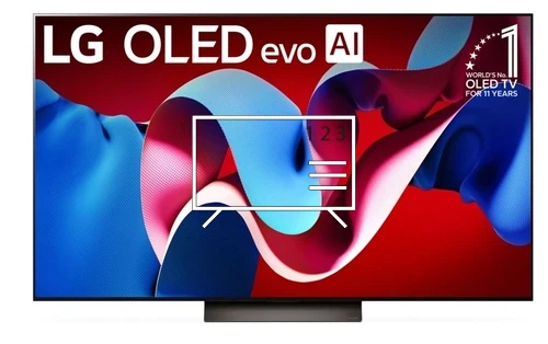 Trier les chaînes sur LG OLED65C4PUA