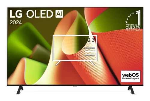 Ordenar canales en LG OLED77B49LA