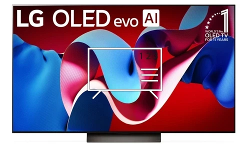 Trier les chaînes sur LG OLED77C4PUA