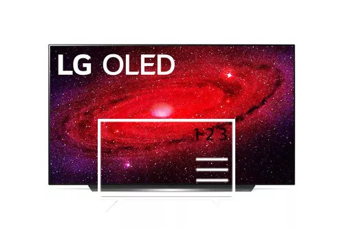 Organize channels in LG OLED77CX9LA.AVS