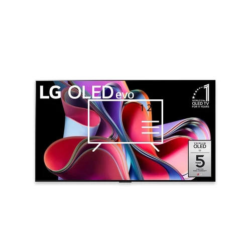 Organize channels in LG OLED77G33LA