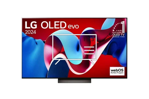 Ordenar canales en LG OLED83C41LA