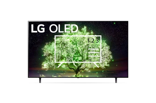 Ordenar canales en LG TV OLED 65A19 LA, 65", UHD