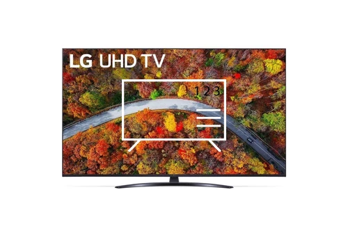 Comment trier les chaînes sur LG TV Set||50\"|4K/Smart|3840x2160|Wireless