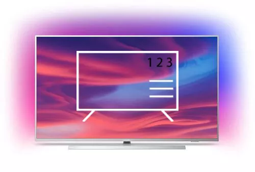 Organize channels in Philips 43PUS7334/12