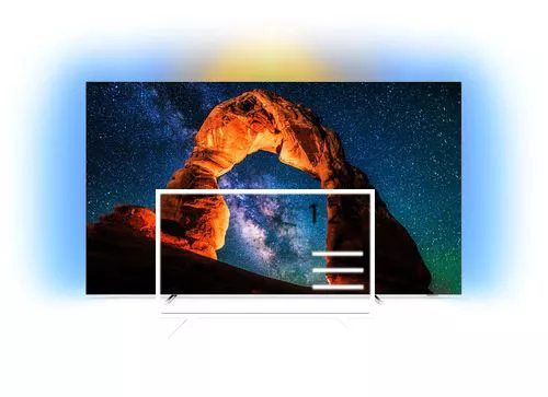 Organize channels in Philips 65OLED803/T3