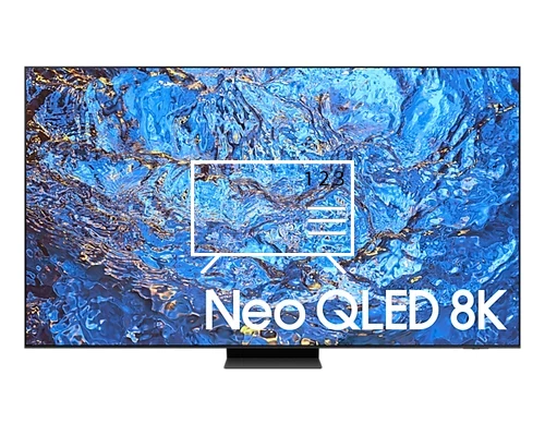 Cómo ordenar canales en Samsung 2023 98" QN990C Neo QLED 8K HDR Smart TV