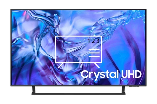 Ordenar canales en Samsung 2024 43” DU8570 Crystal UHD 4K HDR Smart TV