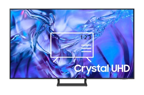 Organize channels in Samsung 2024 55” DU8570 Crystal UHD 4K HDR Smart TV
