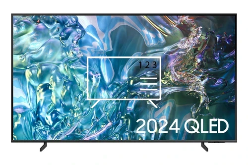 Ordenar canales en Samsung 2024 65” Q67D QLED 4K HDR Smart TV