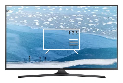 Ordenar canales en Samsung 43" Class KU6300 6-Series 4K UHD TV