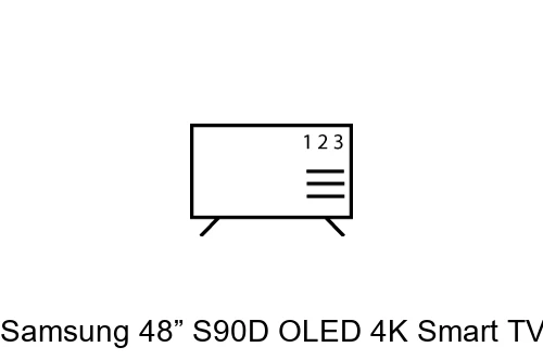 Ordenar canales en Samsung 48” S90D OLED 4K Smart TV (2024) and Galaxy Buds3 Pro (White)