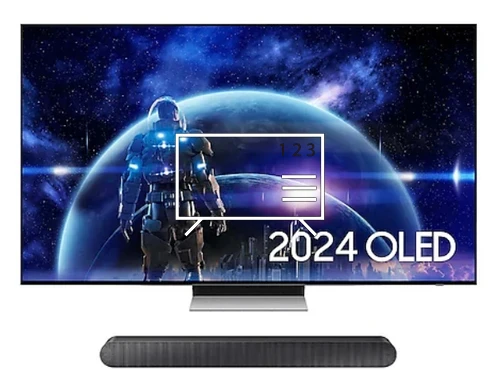 Cómo ordenar canales en Samsung 48” S93D OLED 4K Smart TV (2024) and S50B S-Series Lifestyle Soundbar