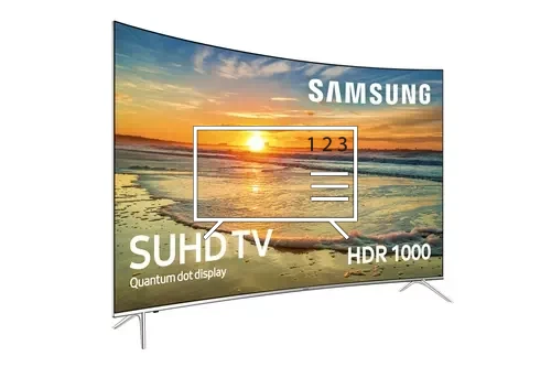 Organize channels in Samsung 49” KS7500 7 Series Curved SUHD with Quantum Dot Display TV