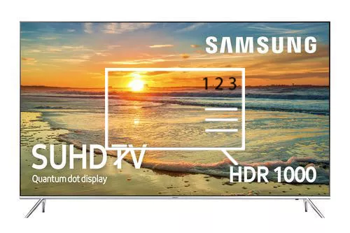 Organize channels in Samsung 55” KS7000 7 Series Flat SUHD with Quantum Dot Display TV