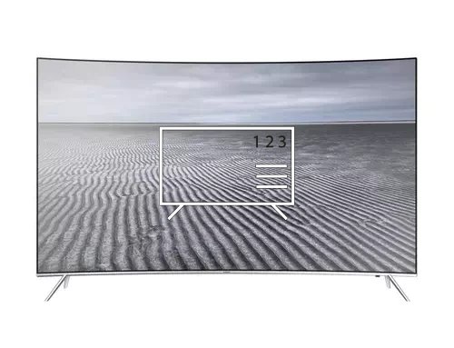 Organize channels in Samsung 55" KS7500