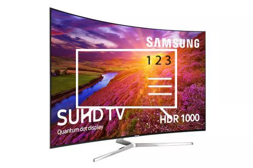 Organize channels in Samsung 55” KS9000 9 Series Curved SUHD with Quantum Dot Display TV
