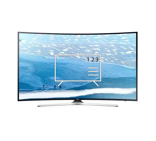 Organize channels in Samsung 55" KU6300