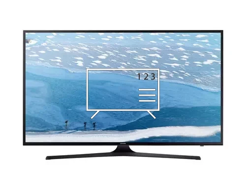 Trier les chaînes sur Samsung 55" KU7000