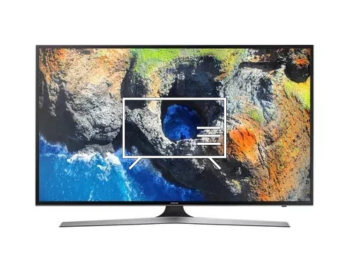 Trier les chaînes sur Samsung 55" MU6100