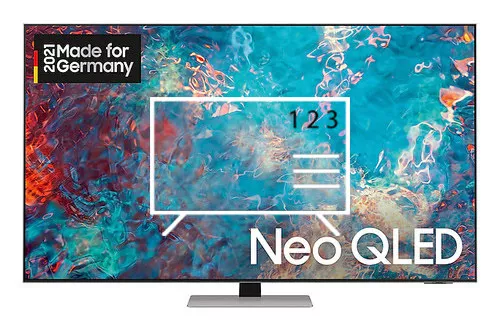 Organize channels in Samsung 55" Neo QLED 4K QN85A