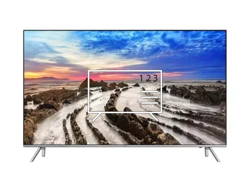 Organize channels in Samsung 55"MU7000