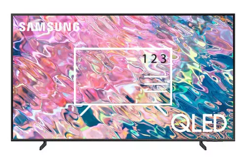 Trier les chaînes sur Samsung 65" Class Q60B QLED 4K Smart TV